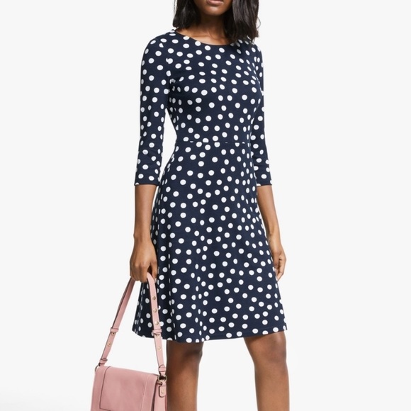 Boden Dresses & Skirts - Boden Theodora Polka Dot Ponte Dress